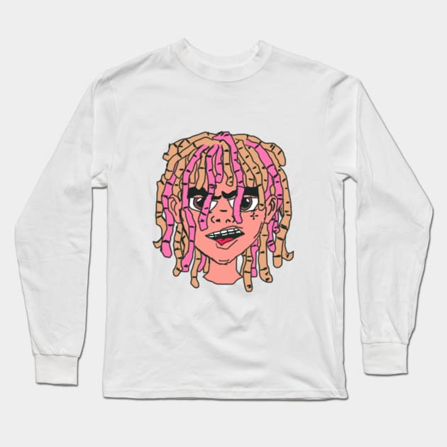 Lil Pump Long Sleeve T-Shirt by Kikovaok